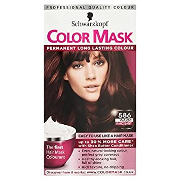 Schwarzkopf Color Mask 586 Warm Mahogany Permanent Hair Dye