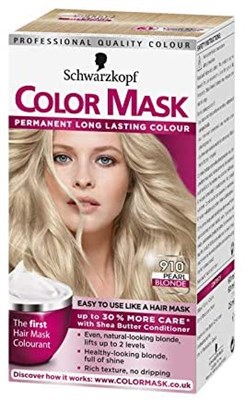 Schwarzkopf Color Mask 910 Pearl Blonde Permanent Hair Dye