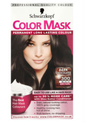 Schwarzkopf Color Mask 300 Black Brown Permanent Hair Dye